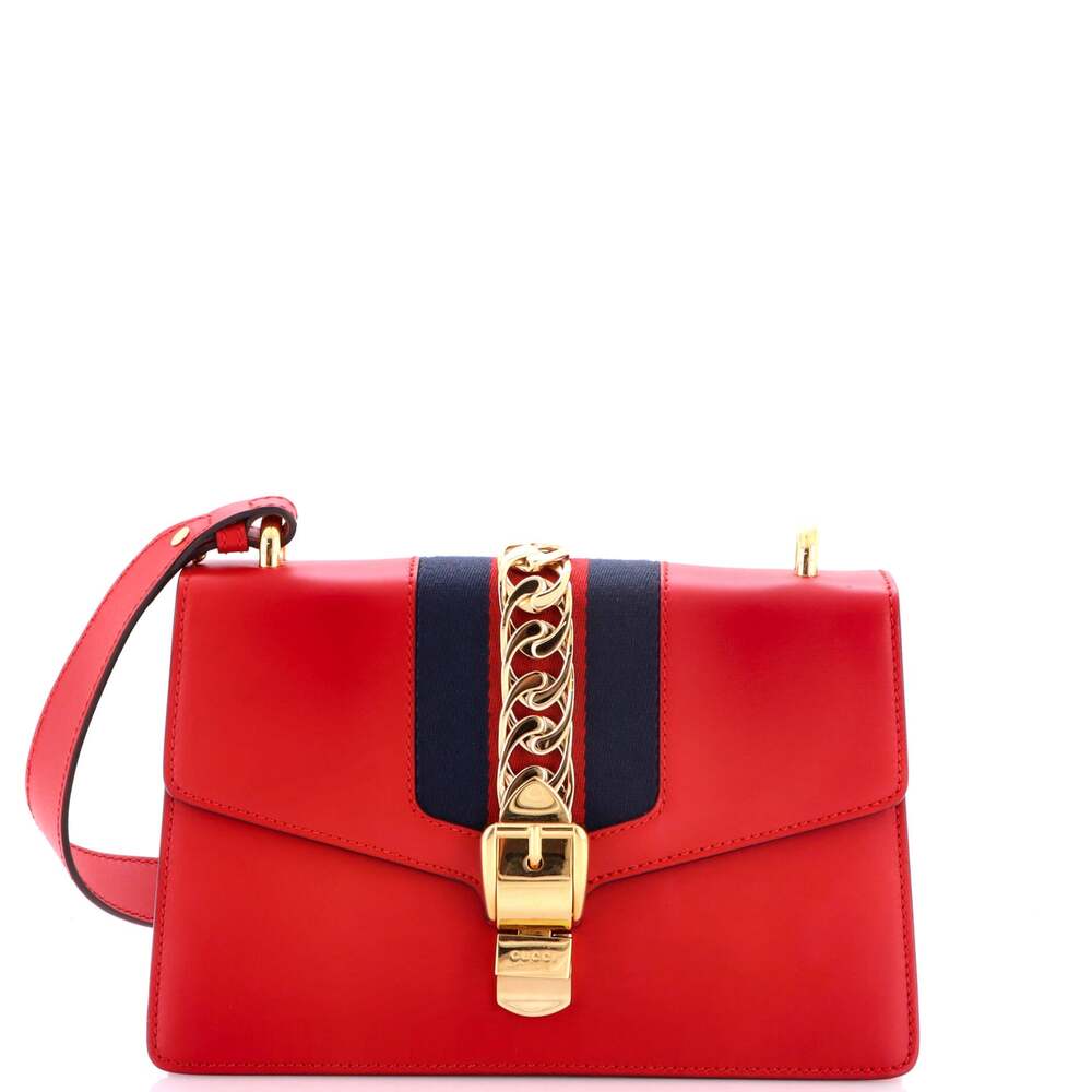 Gucci Sylvie Shoulder Bag Leather Small #348364G10B